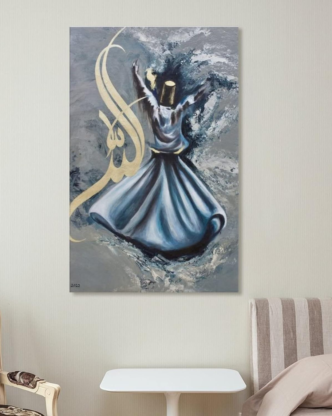 Whirling Dervish Painting