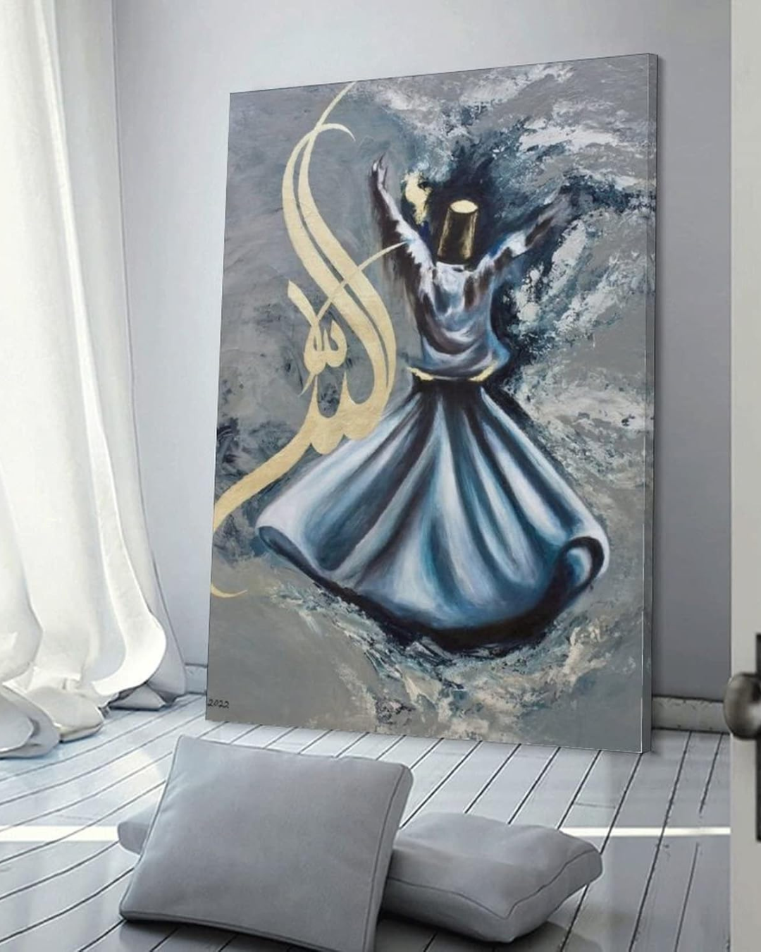Whirling Dervish Painting