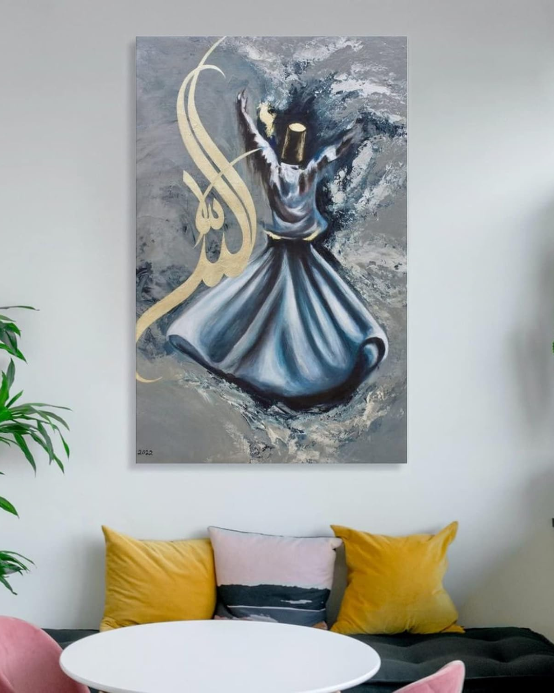 Whirling Dervish Painting
