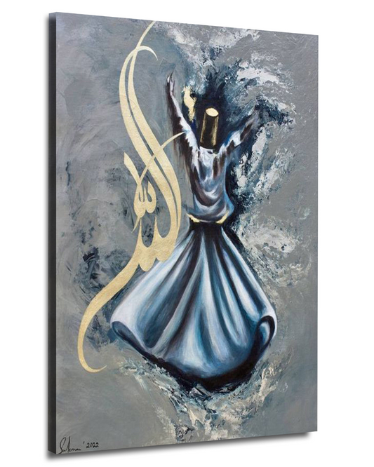 Whirling Dervish Painting