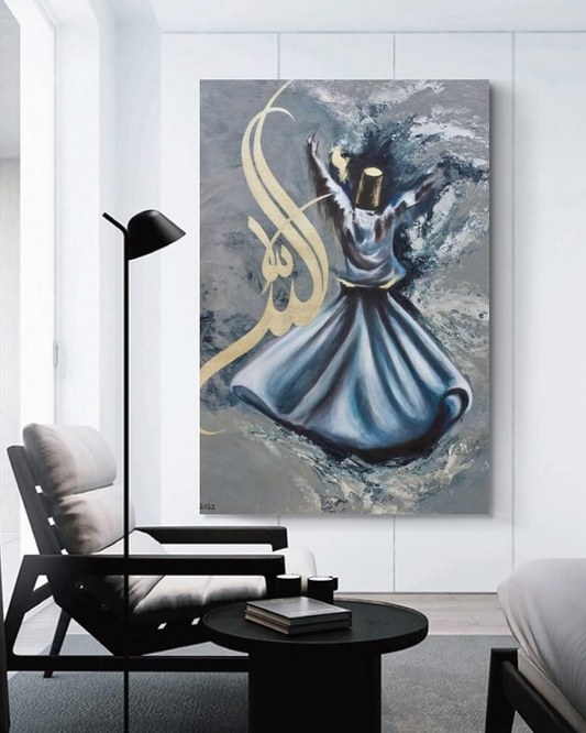 Whirling Dervish Painting